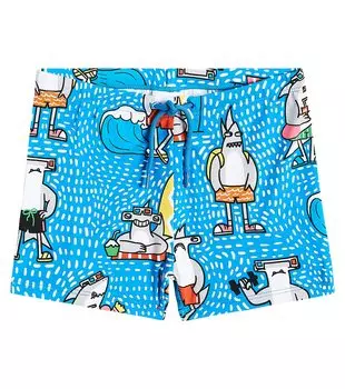 Плавки с принтом Stella Mccartney, синий