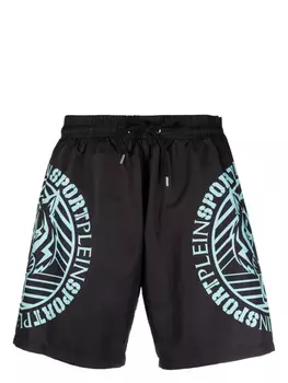Плавки с принтом Tiger Plein Sport, черный