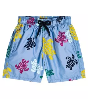 Плавки с принтом Vilebrequin, синий