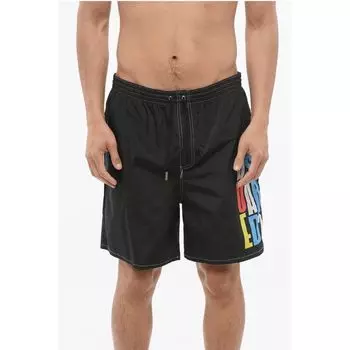 Плавки с разноцветным принтом Dsquared2, Black
