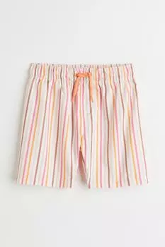 Плавки с рисунком H&M Striped, белый