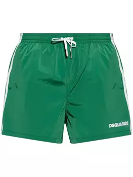 Плавки с вышитым логотипом DSQUARED2, зеленый