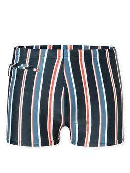 Плавки SCHIESSER Ocean Swim, цвет Night blue/Light blue/White