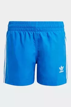 Плавки шорты Adicolor с 3 полосками Adidas Originals, синий