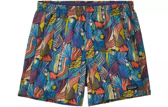 Плавки-шорты Baggies с геометрическим принтом Patagonia, Yellow/BSPX/PFGD