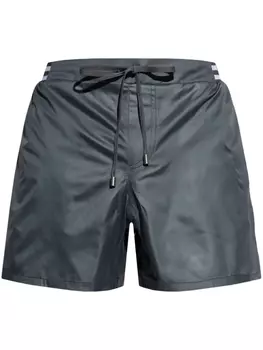 Плавки-шорты Balmain с полосками, серый