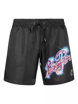 Плавки-шорты Boxer Philipp Plein, черный