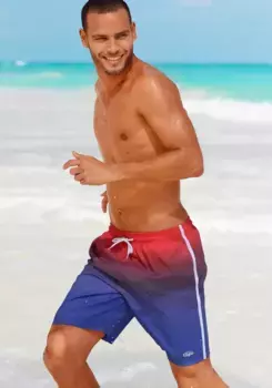 Плавки-шорты Buffalo градиентного цвета, синий