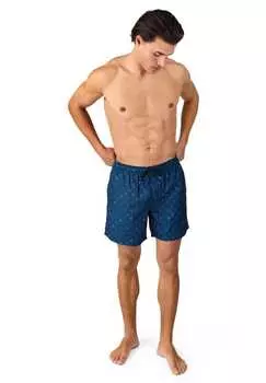 Плавки шорты "cester-mini" эластичный пояс со шнурком Brunotti, синий