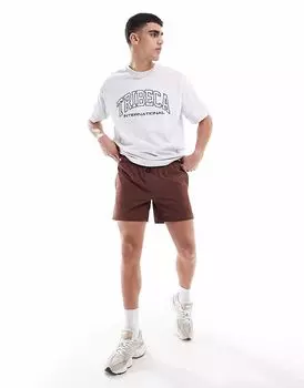 Плавки-шорты Cotton On шоколадного цвета Cotton:On