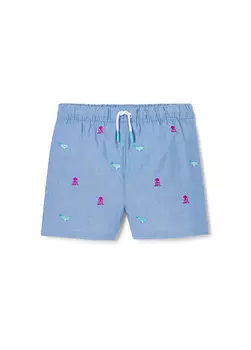 Плавки-Шорты для мальчиков с мотивами Jacadi Paris, голубой