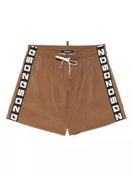 Плавки-шорты DSQUARED2 Boxer Midi, коричневый