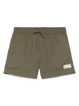 Плавки-шорты Flash Fox Maison Kitsun, зеленый