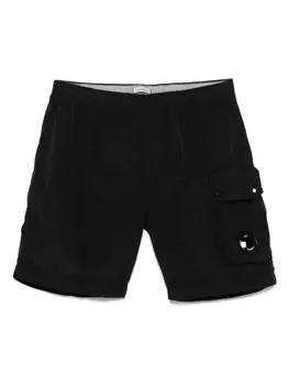 Плавки-шорты Flatt Nylon C.P. Company, черный