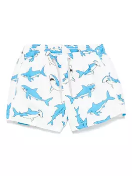 Плавки-шорты Jean MC2 Saint Barth Kids, белый