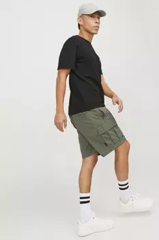 Плавки-Шорты карго Jack & Jones, зеленый