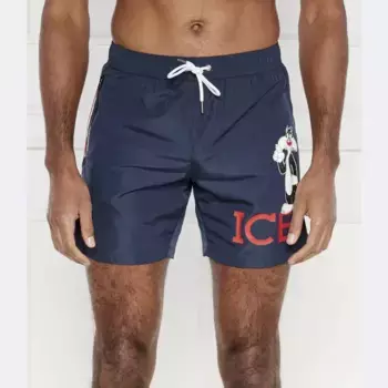 Плавки-Шорты классического кроя Iceberg x Looney Tunes Iceberg, синий