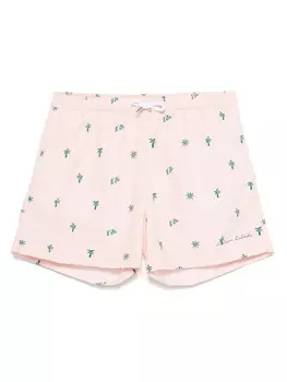 Плавки-шорты Maison Labiche Palm Trees, розовый