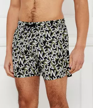 Плавки-шорты мужские Emporio Armani с принтом, мультиколор