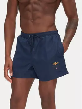 Плавки-Шорты обычного кроя 251BW223CT2967 Aeronautica Militare, синий