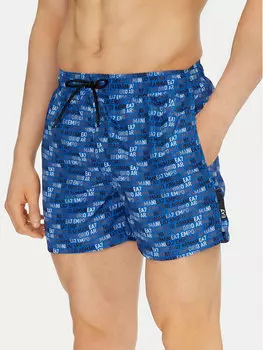 Плавки-Шорты обычного кроя 7M000510 AF13059 FB067 Ea7 Emporio Armani, синий