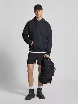 Плавки-шорты прямого кроя с этикетками PEAK PERFORMANCE, черный