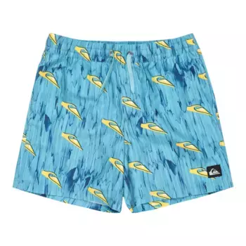Плавки-шорты Quiksilver Next Gen 14" для мальчиков, синий/желтый