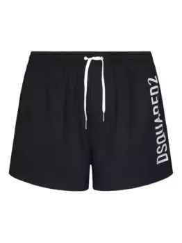 Плавки-шорты с эластичным поясом и логотипом DSQUARED2, синий