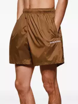 Плавки-шорты с эластичным поясом MKI Miyuki Zoku, коричневый