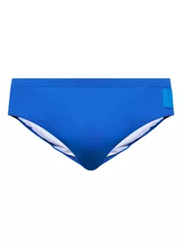 Плавки-шорты с аппликацией логотипа Balmain, синий