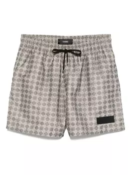 Плавки-шорты с графическим принтом AMIRI, нейтральный