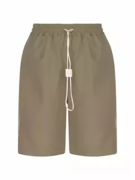 Плавки-шорты с кулиской Kiton, зелёный