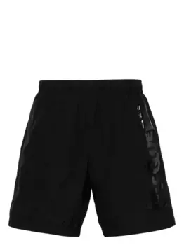 Плавки-шорты с логотипом Alexander McQueen, черный