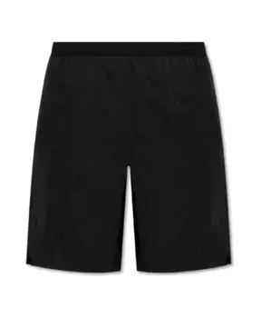 Плавки Шорты с логотипом Ami Paris, черный