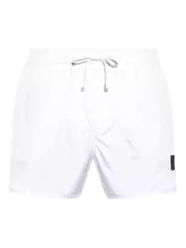 Плавки-шорты с логотипом Balmain, белый