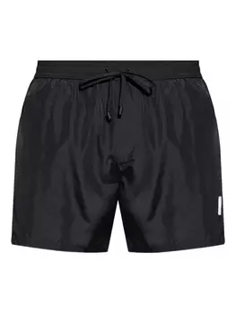 Плавки-шорты с логотипом Balmain, черный