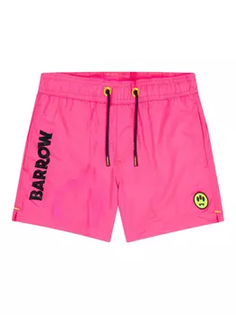 Плавки-шорты с логотипом Barrow kids, розовый