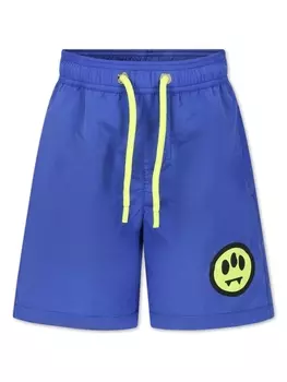 Плавки-шорты с логотипом Barrow kids, синий