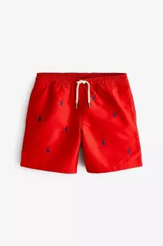 Плавки-Шорты с логотипом для мальчиков Polo Ralph Lauren, красный