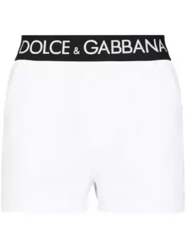 Плавки-шорты с логотипом DOLCE & GABBANA, белый