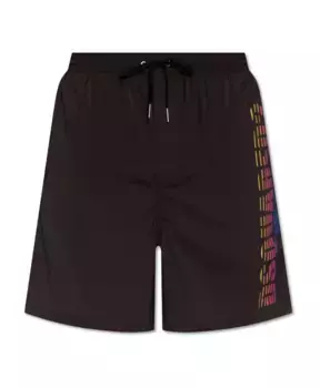 Плавки Шорты с логотипом Dsquared2, черный