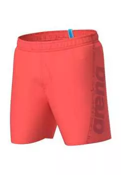 Плавки-Шорты с логотипом и эластичным поясом Arena, красный