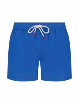 Плавки-шорты с логотипом Kiton, синий