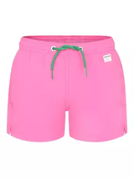 Плавки-шорты с логотипом MC2 Saint Barth Kids, розовый