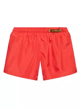 Плавки-шорты с логотипом Moschino, красный