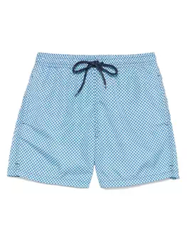 Плавки-шорты с монограммой Drumohr, синий
