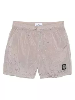 Плавки-шорты с нашивкой Compass Stone Island, розовый