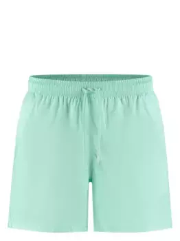 Плавки-шорты с нашивкой-логотипом Fedeli, зеленый