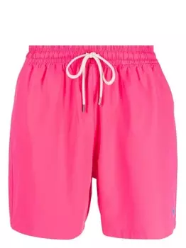 Плавки-шорты с нашивкой-логотипом Polo Ralph Lauren, розовый