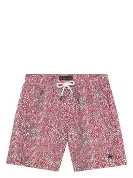 Плавки-шорты с принтом Brooks Brothers, красный